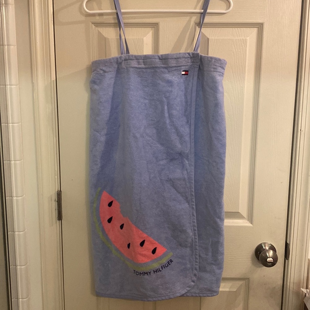 Terry cloth towel wrap